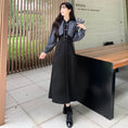 Load image into Gallery viewer, [Dong Xiaojie Series] ★China style dress★ Long length, large size, slimming, fake layered
