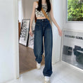 Load image into Gallery viewer, [SANMUZI Series] ★Denim Pants★ Bottoms Trousers Ladies Fashion Spring Summer Blue Blue
