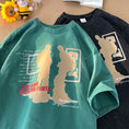 Gallery viewerに画像を読み込む, 【BIGEMANシリーズ】★Tシャツ★ 3color トップス 半袖Tシャツ 男女兼用 メンズ レトロ 個性的
