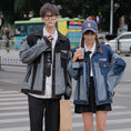 Load image into Gallery viewer, [DIANCUI Series]★Jacket★ Denim jacket 2color Unisex Men's Large size Color scheme Fashion
