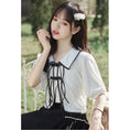 Load image into Gallery viewer, [MIANKAQI Series]★China-style shirt★China-style tops, summer clothes, Chinese buttons, date, commuting
