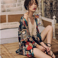 Load image into Gallery viewer, [Akino Shinsho Series]★China style happi coat★ Tops Sun protection Cool Summer Loose Print Ethnic style Retro
