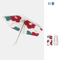 Load image into Gallery viewer, [QIANYU Series] ★Umbrella★ 3 types selectable, six ribs, rain and sunny, six-fold umbrella, dual use, manual, rainy season, rainproof soup, sun protection, floral pattern
