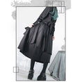 Load image into Gallery viewer, [Kokaisha---Eyeball Rose Series] ★Chinese style skirt★ Bottoms Chinese clothing S M L XL Easy to match Black Black Irregular
