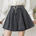 Load image into Gallery viewer, [TUYILIAN Series]★Skirt★ 2color Bottoms Fashion Mini Length Easy to Match Slimming Gray Blue
