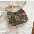 Load image into Gallery viewer, [WEIWEI Series]★China style bag★ Shoulder bag Oil painting style Unique Green Green Stylish
