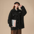 Load image into Gallery viewer, [Fujiman Series] ★Jacket★ 2color outerwear unisex men's corduroy casual black beige
