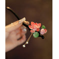 Load image into Gallery viewer, [Ma series]★China style hair ornament★1 hairpin, ladies accessories, flower, fringe, improves temperament, cute
