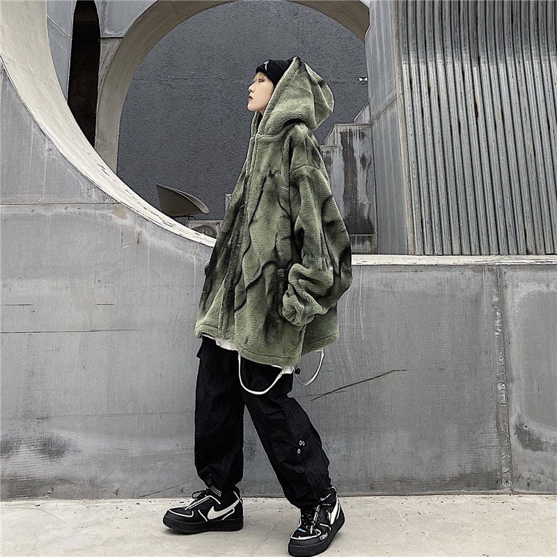 [Style Series]★Winter Coat★ 2color Cute Unisex Men's Hooded Oversized Cool