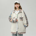 Load image into Gallery viewer, [FKZ Series]★Jacket★ 2color Black or Beige Unisex Large Size Ethnic Style Beige Black
