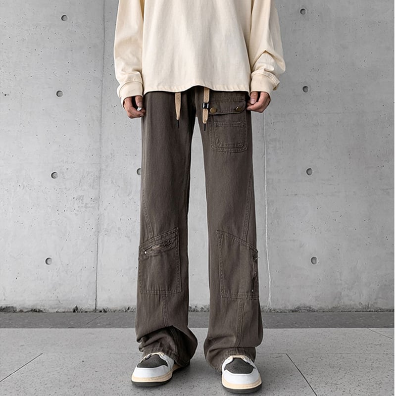 [BIGEMAN Series] ★Casual Pants★ 2color Bottoms Trousers Unisex Men's Stylish Unique Large Size