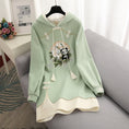 Load image into Gallery viewer, [Shogai Tadashi Cat Series] ★China style dress★ 2color embroidered panda Color scheme Retro ML XL 2XL 3XL Green Beige
