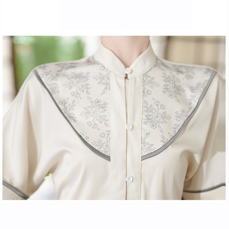 [QIYC Series] ★Chinese style shirt★ Tops, short sleeve shirts, Hanfu tops, summer clothes, improves temperament, has design