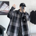 Load image into Gallery viewer, [PPG series] ★Jacket★ 2color outer plaid pattern unisex men's large size
