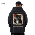 Load image into Gallery viewer, [MOYAN Series]★Parker★ 5color Tops Cat Unisex Men's Large Size Black Gray White Red
