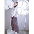 Load image into Gallery viewer, [Kokaisha --- Purple light radio series]★Casual pants★Bottoms Pants Easy to match Original Purple
