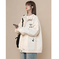 Load image into Gallery viewer, [Fujiiman Series] ★Jacket★ 2color Tops Outerwear Unisex Men's Large Size Black Beige
