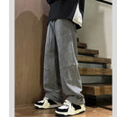 [DFBL Series]★Casual Pants★ 3color Bottoms Trousers Corduroy Unisex Men's Black Coffee Color Gray