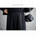 Load image into Gallery viewer, [0246 Series]★Skirt★ Bottoms Punk Harajuku Style Casual Design Black Black ML
