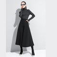 Load image into Gallery viewer, [0246 Series] ★Wide Pants★ Culotte Skirt Gaucho Pants Gaucho Plain Simple Quarter Length
