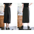 Load image into Gallery viewer, [Kokaisha---Kyouka Suigetsu Series]★China style skirt★Bottoms Black Black Plain Easy to match
