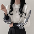 Load image into Gallery viewer, [LIANGLIANG series]★Knit tops★ 3color tops mini length white black gray
