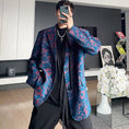 Load image into Gallery viewer, [Illustrated series] ★Blazer★ Outerwear Unisex Men's Design Retro ML XL Cool
