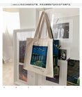 Load image into Gallery viewer, [Andcici Series]★Bag★ Tote bag, backpack, large capacity, date, floral pattern, oil painting style, sky, blue, commuting to work or school
