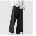 Load image into Gallery viewer, [Small Trouble Series]★China-style pants★ 5colors Black, blue, red, gray, or beige Wide pants Gaucho pants
