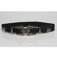 Load image into Gallery viewer, [Blueyee series] ★Belt★ 2color PU rubber unisex accessories accessories black black design
