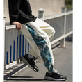 Load image into Gallery viewer, Manager recommended! Very popular [Korean holiday series]★China style pants★Casual pants 4color Oil painting style Blue floral pattern Unisex Large size
