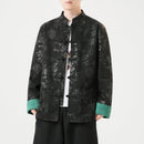 [JUNYI Series]★China style tops★ 5color outer shirt jacket suede unisex men's large size