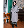 Load image into Gallery viewer, [Old Monster---Dragon Dyed Series] ★China style coat★ Lasha Quilted Thick Warm Winter Clothes Long Coat Casual
