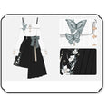 Load image into Gallery viewer, [Kaede bamboo --- butterfly series] ★Chinese style setup★ 2-piece set shirt + skirt Chinese clothing Unique butterfly
