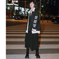 Load image into Gallery viewer, [Kokaisha --- Butterfly Effect Series] ★Blazer★ Outerwear SML Spring Clothes Easy to match Black Black Unique
