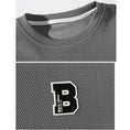 Load image into Gallery viewer, [BIGEMAN Series]★T-shirt★ Tops 2color Unisex Men's Large Size Black Gray Short Sleeve Casual
