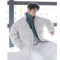 Load image into Gallery viewer, [CHICERRO series] ★Coat with cotton insert★ 2color fake layered winter coat outerwear thick unisex men's cool
