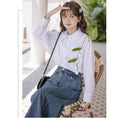 Load image into Gallery viewer, [LAWO Series]★China style shirt★ Tops, long sleeve shirt, improves temperament, commuting, date, Suzuran, Suzuran
