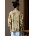 Load image into Gallery viewer, [Yuzu Series]★Chinese style tops★ Shirt Improved temperament Improved Tang suit Thin Republic style print Casual
