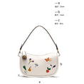 Load image into Gallery viewer, [XIAOZHONG Series] ★Bag★ Handheld bag Shoulder bag Embroidery Floral pattern Retro Commuting Date Cute
