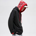 Load image into Gallery viewer, [Small trouble series]★China style hoodie★ Tops fake layered large size black black casual
