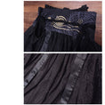 Load image into Gallery viewer, [Ancient monster house---Oryu series] ★China style skirt★ Hanfu dress Black Black ML Cute Original
