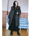 Load image into Gallery viewer, [Kokaisha --- Fine Rakuten Series] ★Down Coat★ 2color 90% Down Winter Coat Warm Purple Black
