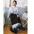 Load image into Gallery viewer, [Old Monster --- Tanukiko Series] ★Chinese-style setup, single item order★ Thick, warm tops or skirts, printed Chinese clothes
