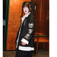 Load image into Gallery viewer, [Kokaisha --- Butterfly Effect Series] ★Blazer★ Outerwear SML Spring Clothes Easy to match Black Black Unique
