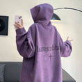 Load image into Gallery viewer, [NANSHI Series]★Parker★ 3color Suede Alphabet Unisex Men's Pink Dark Gray Purple
