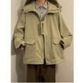 Load image into Gallery viewer, [BENGE Series]★Jacket★ 3color Outerwear Unisex Men's Casual Apricot Black Green
