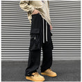 Load image into Gallery viewer, [BIGEMAN Series] ★Casual Pants★ 2color Bottoms Pants Men's Large Size Red Black
