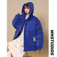 Load image into Gallery viewer, [Suikoishi Series] ★Winter Coat★ Cotton Coat Outerwear 3color Unisex Men's Thick Warm Black Beige Blue
