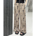 Load image into Gallery viewer, [YIDAO Series] ★Casual Pants★ Switching Print Summer Clothes Gaucho Pants Trousers Slimming Wear
